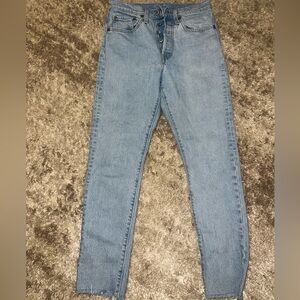 Levi's Light Blue High Rise Women's Jeans